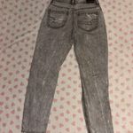 American Eagle acid wash mom jeans size 2 Photo 2