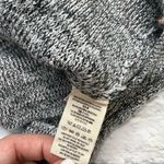 Free People  Two Good Mock Neck Sweater Size XS Heather Gray Long Sleeve Photo 3