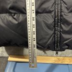 Eileen Fisher  Down Reversible Black Puffer Long Length Full Zip Coat Photo 12