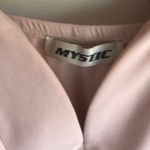 Mystic Blush Pink Sexy Wrap Mini Dress Photo 7