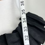 Holiday Party Dress Black One Shoulder Ruffle Cocktail Parties LBD Size 14 Photo 8