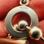 Gucci Silver Ball Chain Toggle Bracelet Sterling Silver Beaded Italian Fine Jewe Photo 1