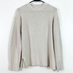 Lululemon Merino Wool-Blend Ribbed Crewneck Sweater White Opal Size 6 Photo 5