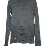 Athleta Seamless Gray Pullover Long Sleeve Top Small Photo 0