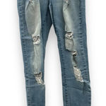 Refuge  Mid Rise Light Wash Distressed‎ Skinny Jeans Sz 6 Photo 0