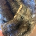 Vintage Regina Glenara by Glenoit Faux Fur Wrap with Satin Lining & Pockets OS Brown Size undefined Photo 1