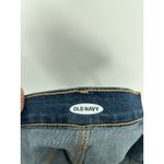 Old Navy  Medium Wash Denim Jean‎ Shorts Jorts Stretch High Rise Blue Size 14 36 Photo 2