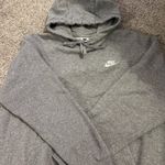 Nike Grey Hoodie Sweatshirt Photo 0