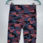 Lululemon Women 6 Wunder Under High Rise Tight 28" Full On Camo Smoky Red Photo 2
