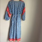 J.Crew V-neck dress in classic block print Small Photo 3