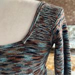 Cotton On Cotton:on Skirt Top Set Bodycon Mini Space Dye Blue Multi Knit S Festival Party Photo 4