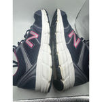 New Balance Running Shoes Navy Pink size 8 Photo 4