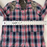 Free People Little Bit of Sugar plaid flannel sequin mesh panels TLS2 2011 Photo 3