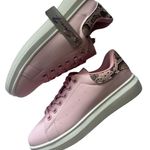 Seven7  Pink Women's Sneakers with Snake Print Detail BNWT Photo 0