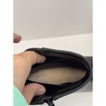 Alfani Boots Size 10 Black Almond Toe Faux Leather High Heel Side Zip NEW Photo 7