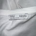 ZARA  white T-shirt with black fun sayings on front! Photo 8