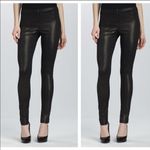 Alice + Olivia 𝅺euc  shimmery ponte leggings sz 2 Photo 1