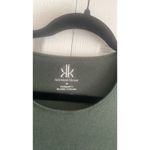 Krimson Klover Womens Medium Green Sadie Tee Shirt Dress Tie Front Jersey Photo 2