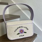 Staud Staud Tommy Beaded Shoulder Bag in California Aster White Photo 6