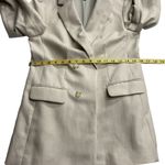 Talbots  Petite Double Breasted Blazer‎ Jacket Sz 2P Beige Long Sleeve Work Photo 7