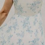 Altar'd State | White Floral Engagement Bachelorette Dress Lined Size Medium Photo 1