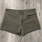Levi's  Olive Women's Jean Shorts Photo 5