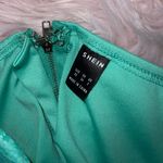 SheIn Green Bandeau Top Photo 4