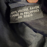 70s Vintage Navy Plaid Double Breasted Crop Deadstock Blazer Jacket Size 10 Blue Photo 8