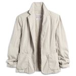 Frank & Eileen  Dublin Tailored Blazer In Cement Cream Ivory Size XS NWT Photo 9