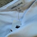 NEW Urban Social Bodysuit V Neck Size Medium White Photo 8
