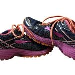 Brooks Adrenaline GTS 15 Women's Running Shoes Size 11 B Black/Purple/Orange Photo 0