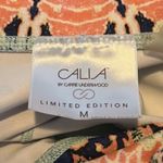 Calia Pants Womens Medium Havana Boho‎ Capri Leggings Green Limited Edition Gym Photo 4