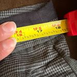 Willi Smith  Black & Gray Checkered Dress Pants W Stripe Waist Straight Leg SZ 12 Photo 8