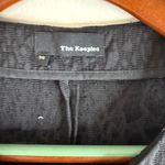 The Kooples black zip front, wool blend sleeveless mini dress. S Photo 3