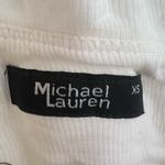 Michael Lauren  Cream One Shoulder Atwood Tank‎ XS New Photo 3