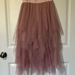 Pink tulle skirt Size 8 Photo 1