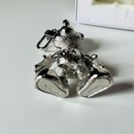 BaubleBar Silver Mickey Mouse Keychain Figure Charm NWT – Textured Collectible Gift Photo 4
