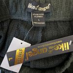 Like an angel Cable Knit Legging Olive Green NWT Casual Comfort Loungewear Sz LG  Photo 6