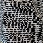 Kate Spade New  Saturday Black White Shuffle Shape A-line Skirt Size 0 Photo 4