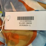 Reformation  NWT 100% Silk ellery dress Size L Photo 8