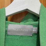 Talentless  Size XS Green Hooded Sweatshirt Photo 2