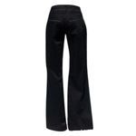 Cache  White Whip Stitch Trim Stretch Black Jean Pant Boot Cut New NWT $118 Photo 3