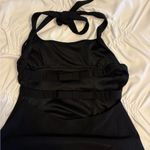 Lucy in the Sky  Black Halter Neck Women's going out top Photo 3