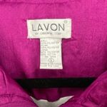 Lavon Vintage  Pink & Orange Patterned Jogging Jacket Size Small Photo 4