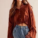 We The Free Free People Oversized Silky Western Beachy Boho
Cinch It Up Neutral Button Top Photo 0