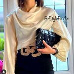 ZARA NWT Special Edition Draped Satin Effect Top Photo 9