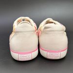 Coach Barrett Multicolor Signature C Poppy Low Top Lave up Sneakers Size 7.5B Photo 4