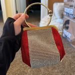 Rhinestone Mini Purse Red Photo 0
