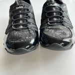 Skechers Black Womens 21310 Leather Round Toe Lace Up Sneaker Shoes Size 9.5 Photo 2