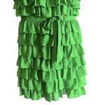 Juicy Couture  Cascading Ruffle Waist Belted Dress Photo 5